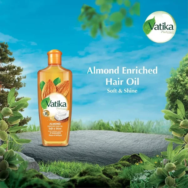 VATIKA Enriched Almond Hair Oil