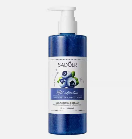 SADOER Body Scrub Shower Gel